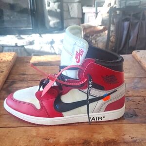 Nike Air Jordan 1 Retro High OG Off-White Chicago Mens Size 12 US